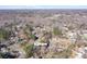 Aerial view of the neighborhood and location of 7209 Tressel Lane at 7209 Tressel Ln, Mint Hill, NC 28227
