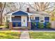 Charming home with a covered front porch and well-maintained landscaping at 119 N Smallwood Pl, Charlotte, NC 28216