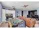 The bonus room features blue walls, a television, and foosball table at 1284 Independence St, Tega Cay, SC 29708