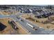 Aerial view of the Cadence community entrance with well-maintained homes and landscaped common areas at 1284 Independence St, Tega Cay, SC 29708