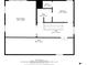 Upstairs floor plan detailing the bedroom, bathroom, walk-in closet, and attic at 1284 Independence St, Tega Cay, SC 29708