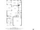 Detailed floor plan showcasing the layout of the first and second floors of the property at 1284 Independence St, Tega Cay, SC 29708
