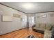Living room featuring hardwood flooring, with gray walls and furniture at 1691 Hopewell Church Rd, Catawba, NC 28609