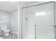 Bathroom with a stand up shower at 1912 Beach Ln, Heath Springs, SC 29058