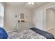 Comfortable bedroom featuring neutral walls, a ceiling fan, and a white dresser at 4769 Darcey Way, Indian Land, SC 29707