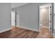 Bright bedroom featuring an ensuite bathroom with modern fixtures and finishes at 6055 Brush Crk, Monroe, NC 28110