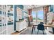 Creative studio with bright, airy, natural light from large windows and colorful decor throughout at 1039 Rabbit Hill Ln, Monroe, NC 28110