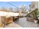 Inviting backyard deck with comfortable seating, perfect for outdoor entertaining at 239 Euclid Ave, Statesville, NC 28677