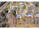 Aerial view of the home's backyard at 304 Keller St, China Grove, NC 28023