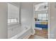 Bathroom with a tub at 304 Keller St, China Grove, NC 28023