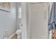 Bathroom with shower, and toilet at 304 Keller St, China Grove, NC 28023