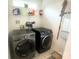 Functional laundry room featuring a modern washer and dryer at 312 Radio Rd, Charlotte, NC 28216
