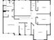 Upstairs floor plan featuring primary bedroom, bathroom, walk-in closet, additional bedrooms, and laundry room at 509 Riviera Pl, Rock Hill, SC 29730