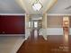 Inviting foyer showcasing hardwood floors, neutral tones, and an open floor plan at 509 Riviera Pl, Rock Hill, SC 29730