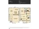 Detailed floorplan showcasing the layout of a two-story home, including the kitchen, bedrooms, and loft area at 5336 Small St, Catawba, NC 28609