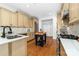 Updated kitchen with stainless steel appliances and custom cabinetry at 7674 Bermuda Hills Ln, Denver, NC 28037