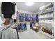 Walk-in closet with well-organized shelving, hanging racks, and visible storage space at 907 Thorn Ridge Ln, Lake Wylie, SC 29710