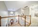 Bright foyer featuring an entry door and stairs at 907 Thorn Ridge Ln, Lake Wylie, SC 29710