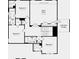 Upper level floorplan showing bedrooms, game room, and unfinished storage at 1115 Sugar Creek Rd, Indian Land, SC 29707