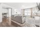 Bright and airy living room with hardwood floors and large windows at 112 Buoy Ln, Statesville, NC 28677