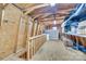 Spacious attic providing ample storage, exposed rafters, and easy access at 119 Hemphill Ave, Chester, SC 29706