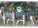 Expansive property featuring a backyard oasis with pool, manicured lawn, mature trees, and privacy at 1506 Venetian Way Dr, Waxhaw, NC 28173