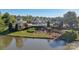 Beautiful community pool area featuring a water slide and landscaped grounds at 3009 Scottcrest Way, Waxhaw, NC 28173