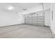 Spacious two-car garage with an automatic door opener and ample space at 3816 Odom Way, Charlotte, NC 28216