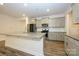 Stylish kitchen featuring stainless steel appliances, ample counter space, and modern cabinetry at 4242 Plumeria Way, Fort Mill, SC 29707