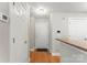 Inviting entryway featuring hardwood floors and neutral paint, leading into the home at 6464 Park Pond Dr # 7, Charlotte, NC 28262