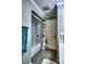 Well-lit bathroom with a tub-shower combo, a shower curtain, and light-blue wall paint at 649 46Th Avenue Ne Dr, Hickory, NC 28601