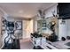 Spacious home gym with elliptical machines, free weights, and mirrored walls at 649 46Th Avenue Ne Dr, Hickory, NC 28601