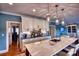 Bright and airy kitchen with a spacious island and modern appliances at 649 46Th Avenue Ne Dr, Hickory, NC 28601