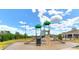 Well-maintained playground with slides and climbing features, perfect for outdoor fun at 6858 Hunts Mesa Dr, Fort Mill, SC 29707