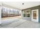 The covered patio leads to the outdoor living area and an easy transition from indoor to outdoor entertaining at 8716 Acadia Pkwy # 596, Sherrills Ford, NC 28673