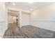 Living room featuring hardwood floors, recessed lighting, wainscoting, and elegant ceiling trim at 8716 Acadia Pkwy # 596, Sherrills Ford, NC 28673