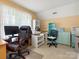Well-organized office space with dual desks and plenty of storage at 10700 Summitt Tree Ct, Charlotte, NC 28277