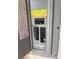 Interior view of a circuit breaker panel with electrical switches and system diagram at 13080 Philadelphia Church Rd, Oakboro, NC 28129