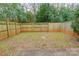 Fenced backyard with trees and privacy offers a serene outdoor space at 1461 Flintwood Dr, Rock Hill, SC 29732
