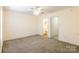 Bedroom featuring a ceiling fan and ensuite bathroom at 1461 Flintwood Dr, Rock Hill, SC 29732
