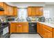 Kitchen area with modern appliances and ample counter space at 1465 Flintwood Dr, Rock Hill, SC 29732