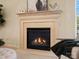 A detailed view of the fireplace with a hearth and mantel at 2020 Holly Villa Cir, Indian Trail, NC 28079