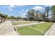 Community bocce ball courts at Sun City Carolina Lakes with plenty of room for spectators at 3008 Sweetleaf Dr, Fort Mill, SC 29707