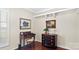 Charming office with wood floors and antique furniture at 3008 Sweetleaf Dr, Fort Mill, SC 29707
