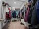 Spacious walk-in closet with built-in shelving and ample storage space at 709 Daniel Ln, Richburg, SC 29729