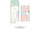 Detailed floor plan showcasing the layout of the home's living spaces at 8263 Carob Tree Ln, Charlotte, NC 28215