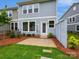 Backyard with a patio, lawn, and privacy fence at 10113 Mamillion Dr, Huntersville, NC 28078