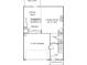 This floor plan showcases the layout of the kitchen, dining area, and Gathering room at 213 Lake George Dr, Shelby, NC 28152