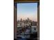 Balcony view showing the Charlotte skyline with seating and modern railings at 2306 Elizabeth Mill Pl, Charlotte, NC 28208