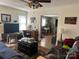 Comfortable living room with connecting dining area at 2318 W Main St, Albemarle, NC 28001